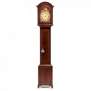Southern Walnut Tall Case Clock