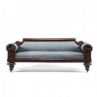 Massachusetts Classical Carved Sofa