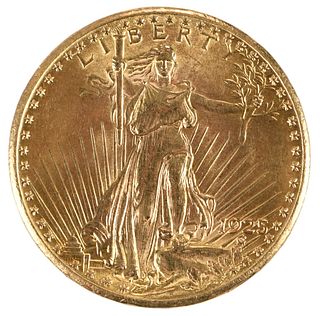 1925 St. Gaudens Gold Double Eagle Coin