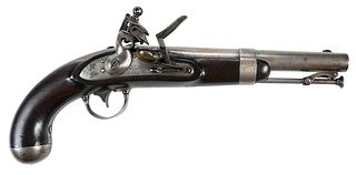 Asa Waters Model 1863 Flintlock Pistol