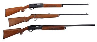 Three Remington Firearms