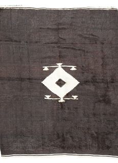 Vintage Moroccan  Rug, 4'8'' x 5'7" (1.42 x 1.70 m)
