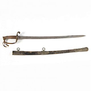 Sword Carried on Perry's Japan Expedition by Lt. George H. Preble