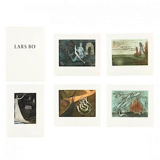 Lars Bo (Danish, 1924-1999), La Petite Sir_ne (The Little Mermaid), Complete Portfolio Suite (10)