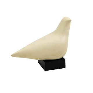 Cleo Hartwig Signed Modernist Dove Sculpture