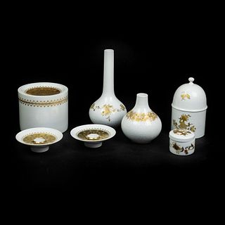 (7) Bjorn Wiinblad for Rosenthal Porcelain Objects
