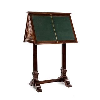 Monumental Gothic Style Double Choir Lectern Music Stand