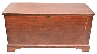 19th Century Lift Top Chest, height 23 1/2 inches, top 21" x 48".
