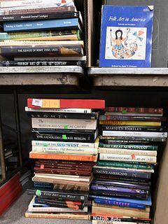 Large Group of Reference Books, to include books on The American West, Native Americans, Chinese Art, along with African art.