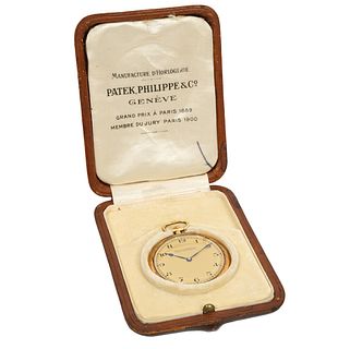 1920's Patek Philippe 18K YG Pocket Watch