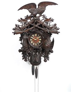 German Black Forest Monumental Cuckoo Clock