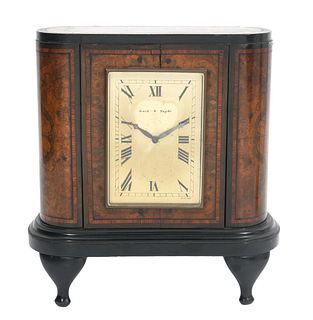 Lord and Taylor' Wood Encased Mantle Clock