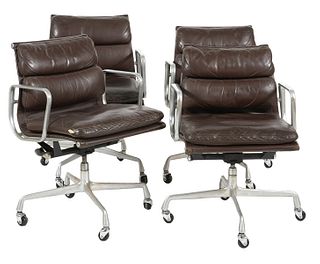 4 Herman Miller Eames EA 418 Desk Chairs
