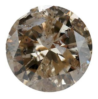 4.86 Carat Round Brilliant Diamond