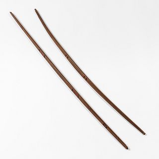 Pair of Northeast Wood Bows