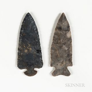 Two Large Pre-Historic Points