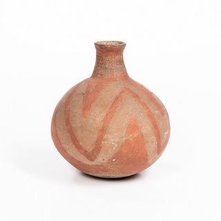 Pre-Historic Polychrome Caddo Pottery Vessel
