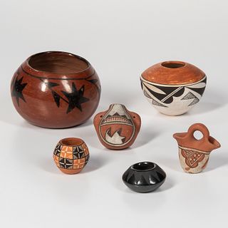 Five Southwest Pottery Vessels