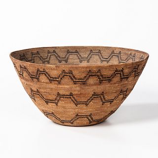 California Coiled Basketry Bowl