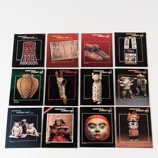 Collection of American Indian Art Magazines.