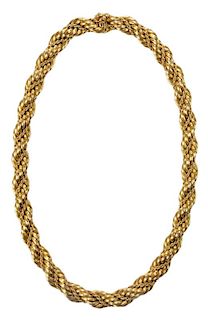 Tiffany & Co. 18 Karat Gold Necklace