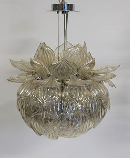 Large & Impressive Murano Glass Sphere Form.