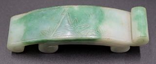Chinese Carved Jade Knife? Rest.