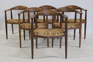 Set of Six Hans Wegner "The Chairs".