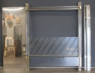 Midcentury Lucite / Acrylic 4 Poster Bed.
