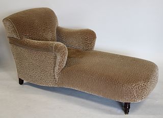 George Smith Signed Upholstered Chaise