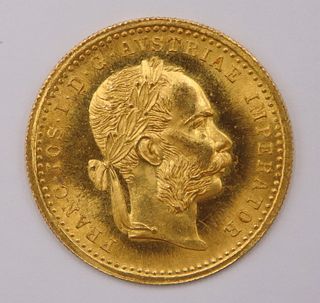 BULLION. 1915 1 Ducat Austrian Gold Coin.