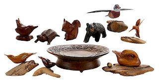 Collection of Jim Holmes Bird Carvings