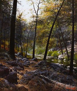 Francois Koch (b. 1944) — Forest Trail (2010)