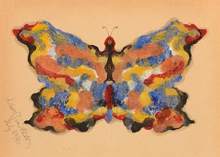 Albert Bierstadt (1830–1902) — Butterfly (1890)