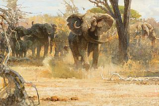 Bob Kuhn (1920–2007) — Elephants
