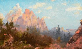John Fery (1859–1934) — Zion Canyon
