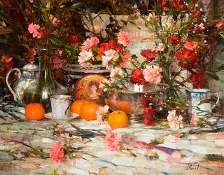 Richard Schmid (1934–2021) — Carnations (1986)