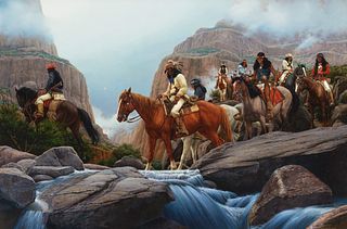 David Nordahl (b. 1941) — Leaving the Stronghold (1987)