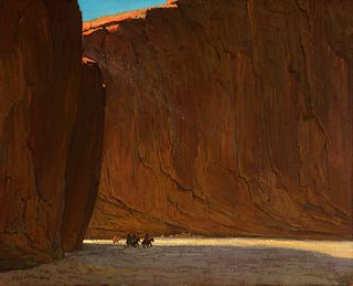 Edgar Payne (1883–1947) — Canyon de Chelly (ca. 1916-19)