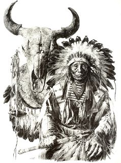 Paul Calle (1928–2010) — Sioux Chief (1975)