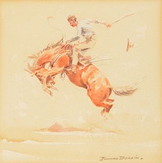 Edward Borein (1872–1945) — Bronc Rider