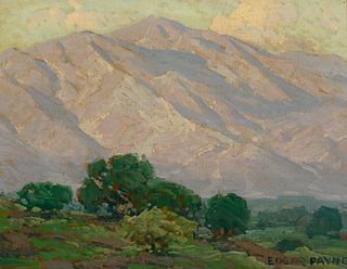 Edgar Payne (1883–1947) — Pasadena, California, San Gabriel Mountains