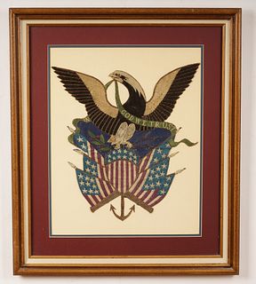 U.S. Navy Japanese Embroidered Eagle Patch
