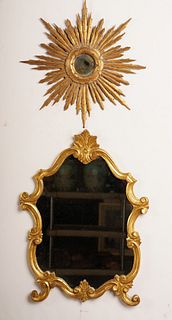 Two Giltwood Baroque Mirrors