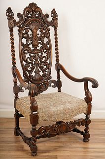 Italian Renaissance Style Arm Chair