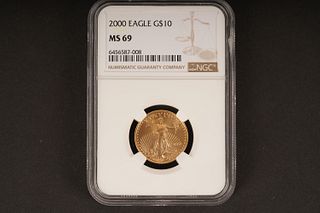 2000 Eagle G$10 MS 69