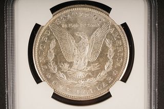 1881 S $1 MS 65 Graded by NGC, in holder