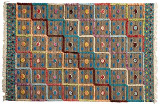 Moroccan Carpet, 6' 2 x 9' 2.