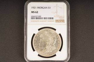 1921 Morgan $1 MS 62