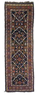 Antique Lori Bakhtiari Rug, 3' x 9' (0.91 x 2.74 m)